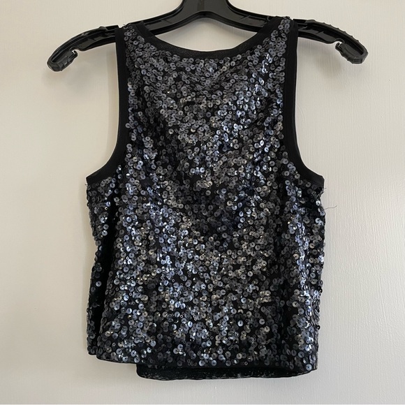 Express Sequin Flowy Tank - Picture 3 of 4